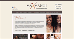 Desktop Screenshot of maxmanni.com